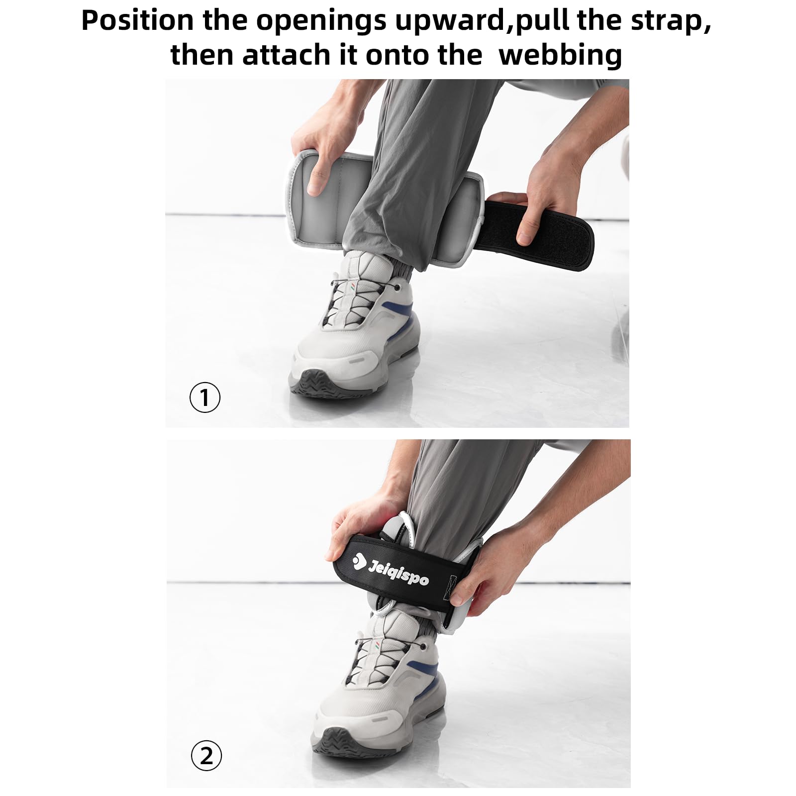 Adjustable Ankle Weights 1 Pair 2/4/6/8/10 LBS Wrist Leg Arm Weights for Women Kids Men,Strength Training with Removable Weight