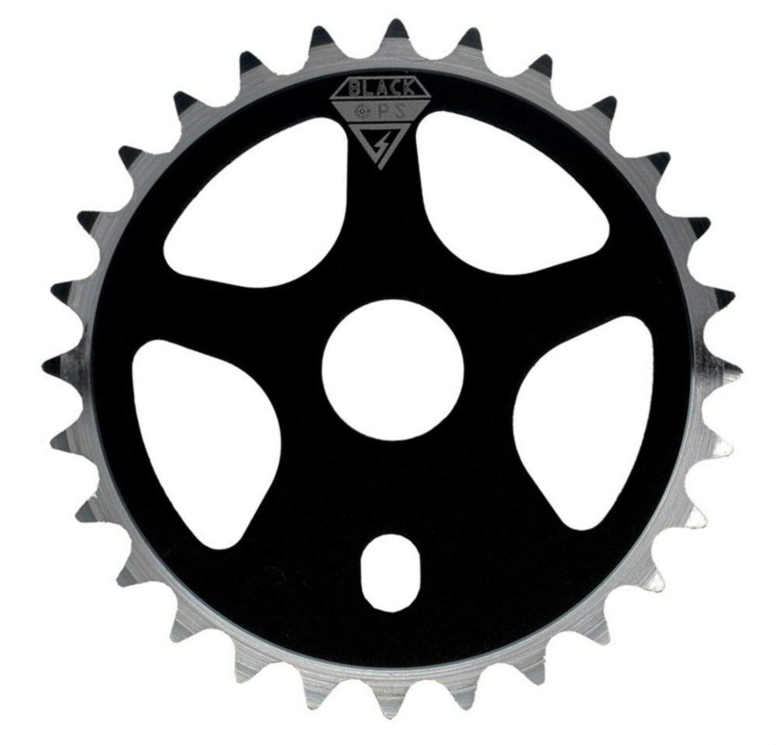 Black Ops Micro Drive Bmx Chain Ring, 28T, Black