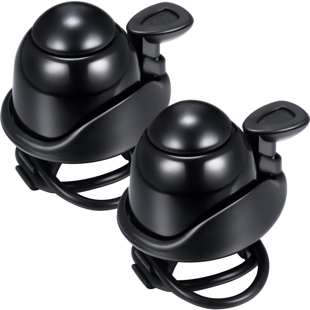 2 Pieces Bike Bell Adjustable Bike Ring Bell Aluminum Bike Ring Bicycle Bell Cycling Ringing Horn With Loud Sound Mini Bicycle B