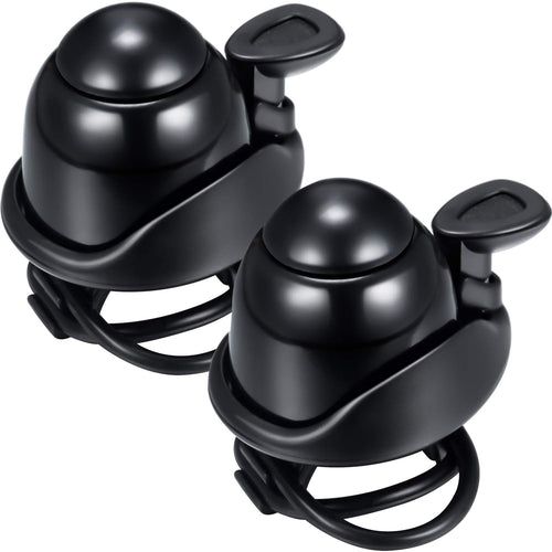 2 Pieces Bike Bell Adjustable Bike Ring Bell Aluminum Bike Ring Bicycle Bell Cycling Ringing Horn With Loud Sound Mini Bicycle B