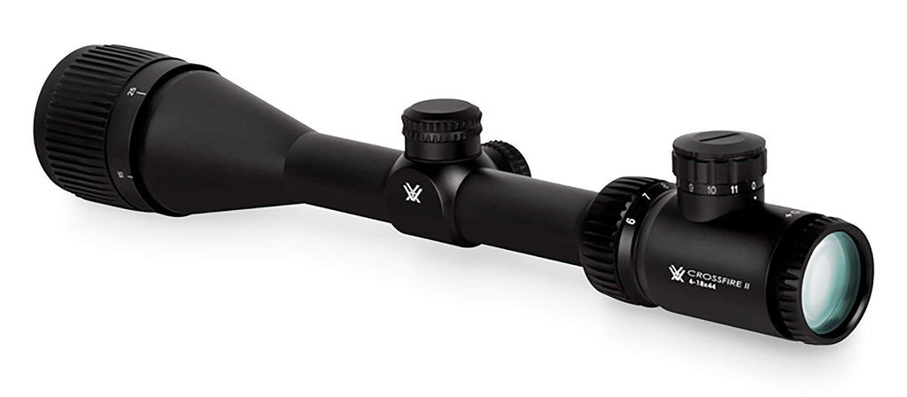 Vortex Optics Crossfire II 6-18x44 AO, 1-inch Tube, Second Focal Plane Riflescope - V-Brite Illuminated MOA, Model Number: CF2-3