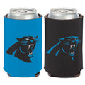 WinCraft Carolina Panthers NFL Team Can Cooler, 12 Oz, Foam Insulation, Collapsible, Sports Events, Tailgating