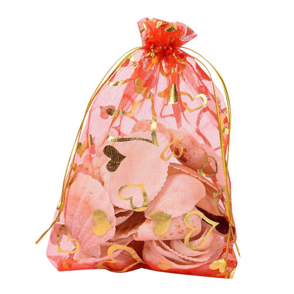 DMS RETAIL Return Gift Bags/Wedding Party Favor/Jewellery Pouch potli Bags 20*28 CMS(Pack of 20 Bags)