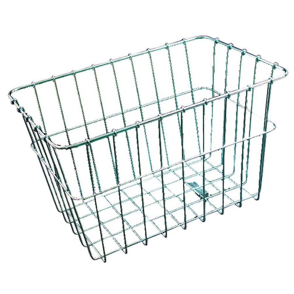 Wald 585 Rear Bicycle Basket (14.5 x 9.5 x 9) W585 Silver