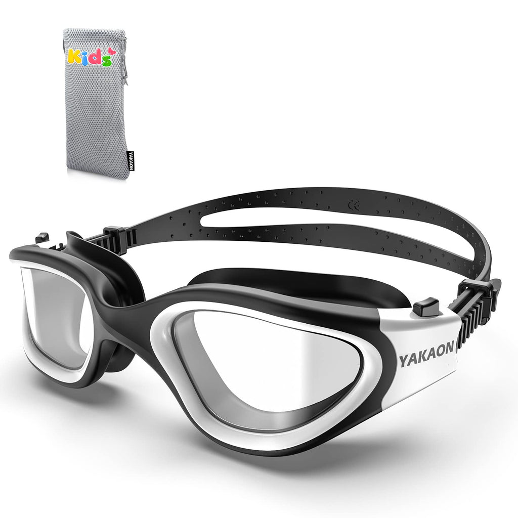 Yakaon Kids Swim Goggles, A1Mini Comfortable Swimming Goggles For Unisex-Child, Anti-Fog Uv Protection Leak-Proof Swim Goggles F