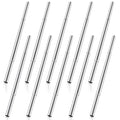 Sonwyoung 10 Pcs Golf Club Extensions Steel Shaft for Iron Wooden Golf Repair and Replacement of Equipment Parts (Fits 0.58 Inch
