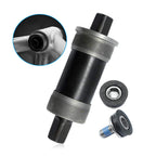 Hoypeyfiy Bb-Un26 Square Taper Bottom Bracket 68 * 123/127 / 110Mm (Black 1Pcs) (68X110Mm)