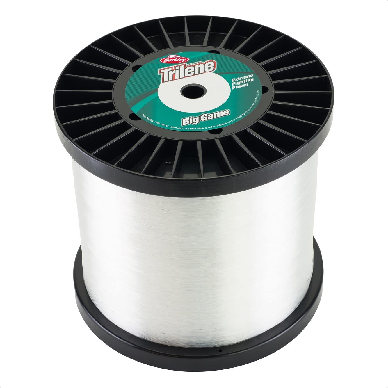 Berkley Trilene Big Game, Clear, 100Lb | 45.3Kg, 2900Yd | 2651M Monofilament Fishing Line, Suitable For Saltwater And Freshwater