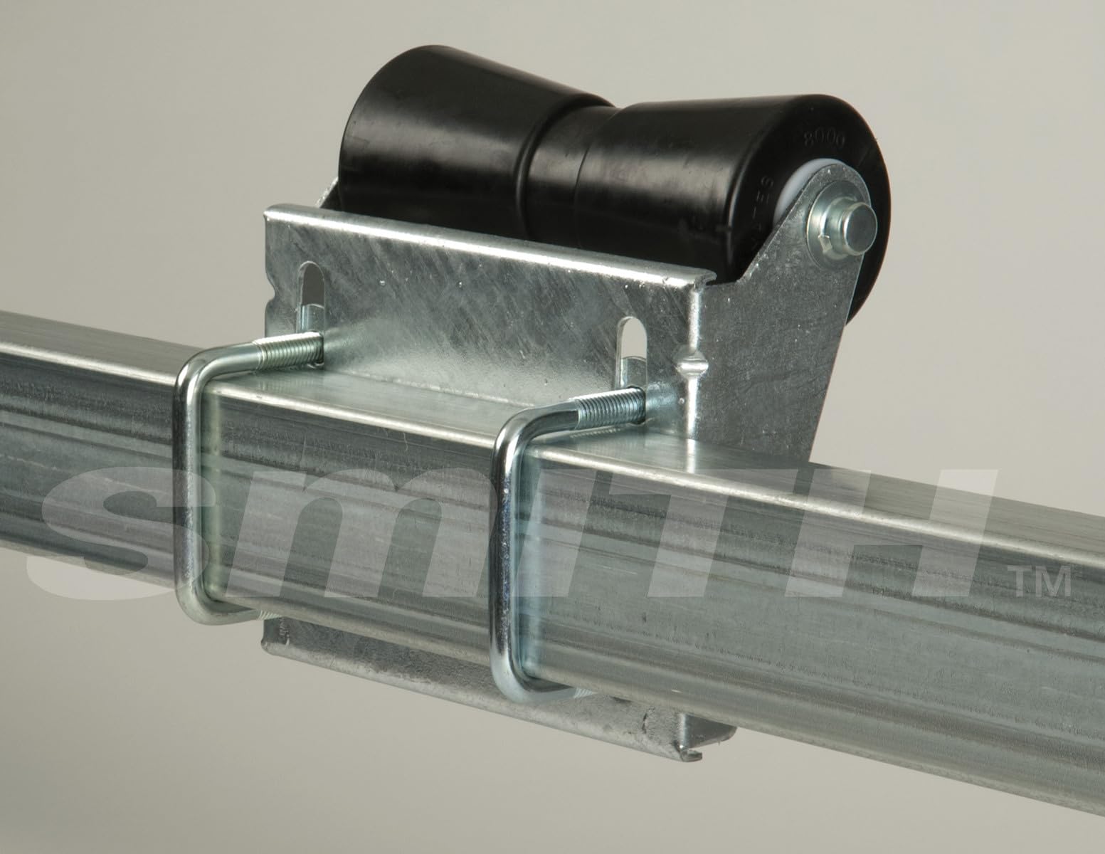 C.E. Smith 10403G / C.E. Smith Panel Bracket Assembly 8'' Spool Roller - Black
