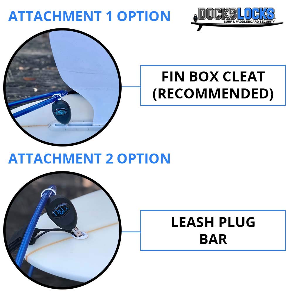 Dockslocks Sup Paddleboard And Surfboard Lock Anti-Theft Security System