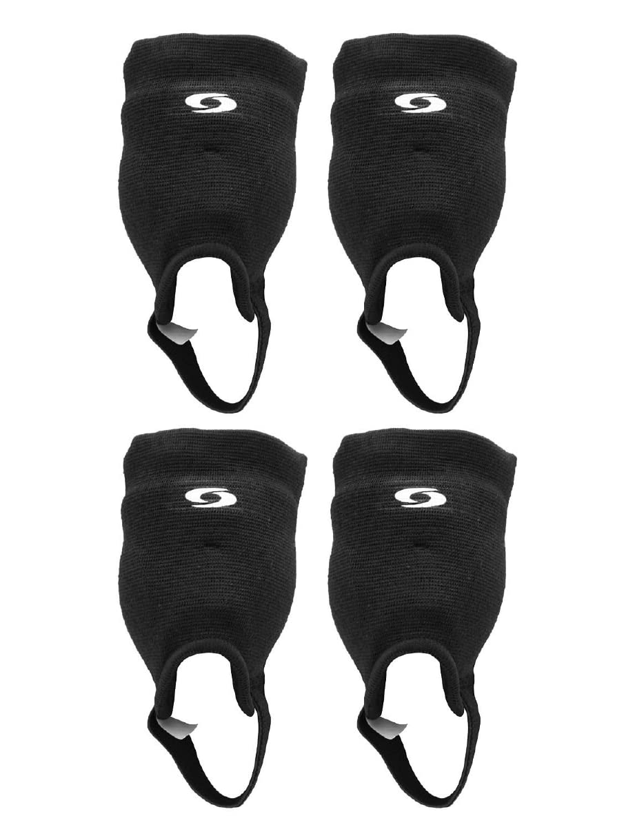 Addy & Plusy Sports Ankle Guard Soccer Guard 1 Pair White