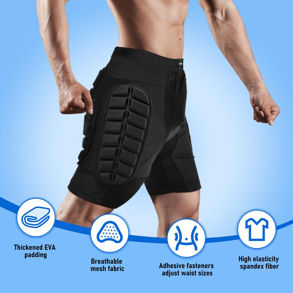 Tom Shoo Hip Protection Pads Shorts Upgrade Hip Pads 3D Eva Hip Protection Pad