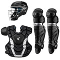 Easton Gametime Baseball Catchers Equipment Box Set, Intermediate, Black