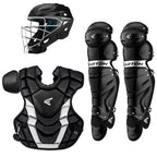 Easton Gametime Baseball Catchers Equipment Box Set, Intermediate, Black