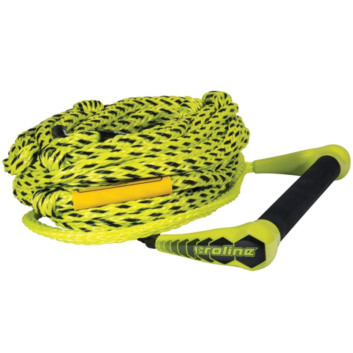 Proline Waterski Handle And 75' - 8 Section Rope Package, 12'' Rubber Handle