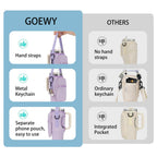 Goewy Water Bottle Carrier Bag For Stanley 40Oz Tumbler With Phone Pocket Water Bottle Holder With Strap Neoprene Water Bottle P