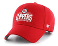 47 Los Angeles Clippers Mvp Hat Structured Adjustable Cap Red