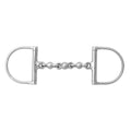 Korsteel Stainless Steel Waterford Hunter Dee Ring Snaffle Bit, 5''