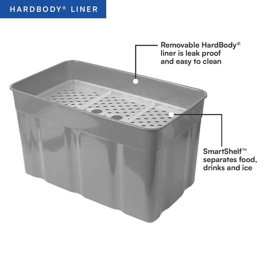 Titan by Arctic Zone 48 Can Zipperless Soft Cooler with HardBody Liner, Jungle Hunt