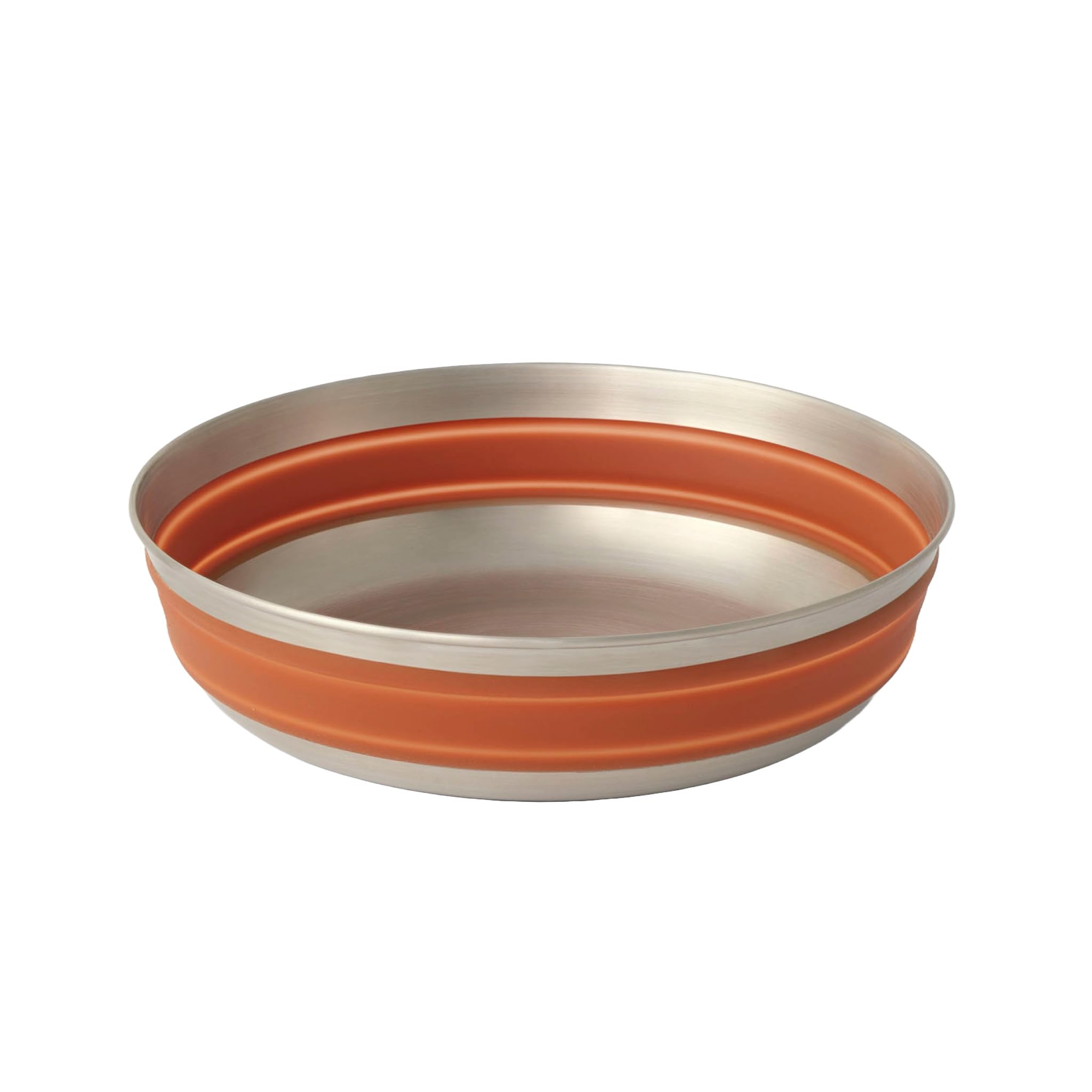 Sea to Summit Detour Stainless Steel Collapsible Bowl, Large (31 fl oz), Bombay Brown