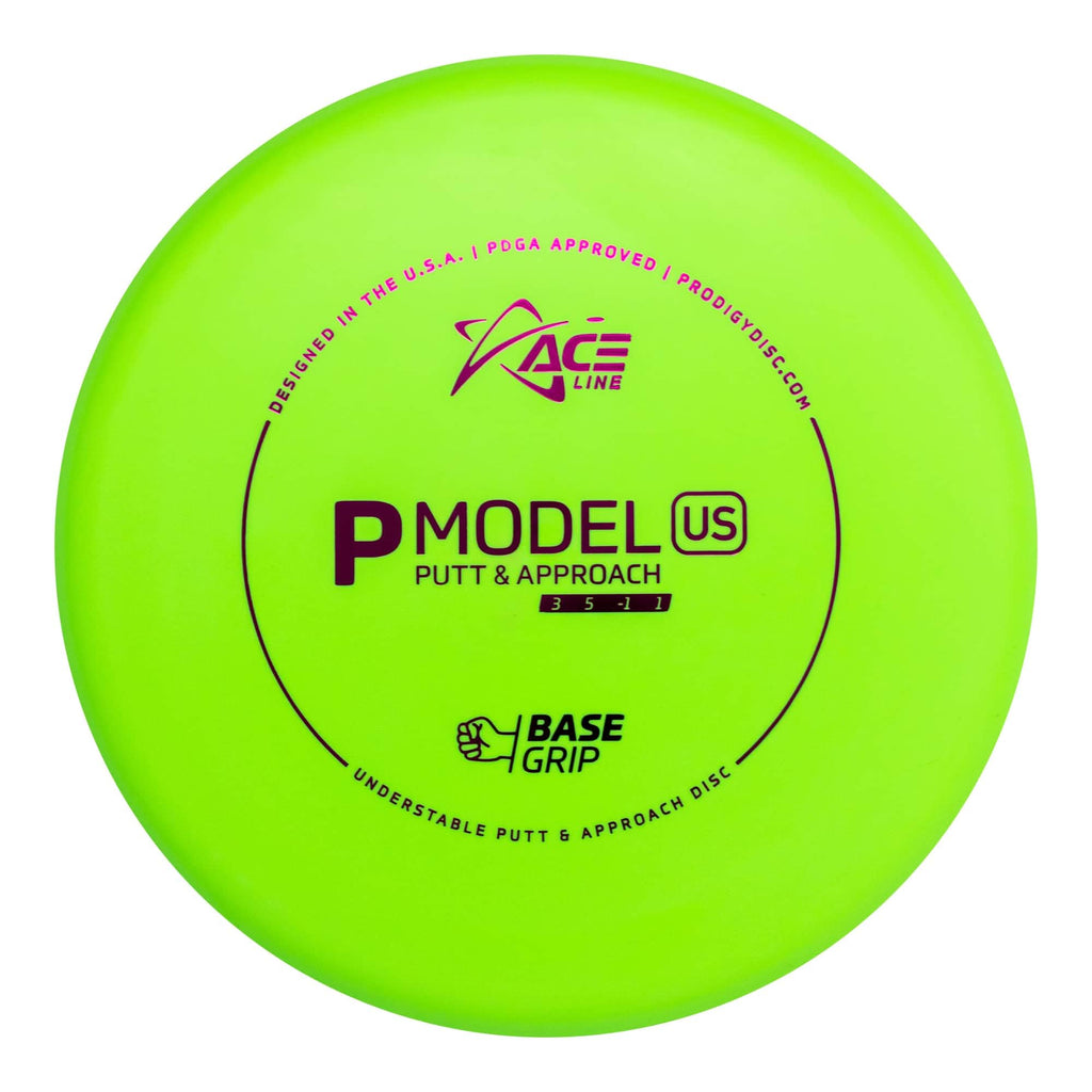 Prodigy Discs Ace Line Base Grip P Model Us Putter Golf Disc [Colors May Vary] - 170-175G