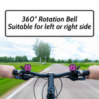 Paliston Bike Bell Bicycle Bell Crisp Sound For Adults Kids Boys Girls Purple  Purple