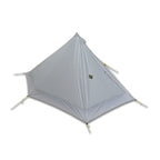 Six Moon Designs Lunar Solo Gray 1 Person Ultralight Tent. 26 Oz. Backpacking Tent. 100% Silicone Coated Polyester Material For