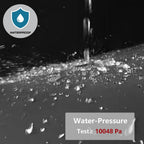 Flymei Full Boat Motor Cover, Outboard Engine Cover With 420D Heavy Duty Oxford Fabric Extra Pvc Coating, Water Resistant Boat M