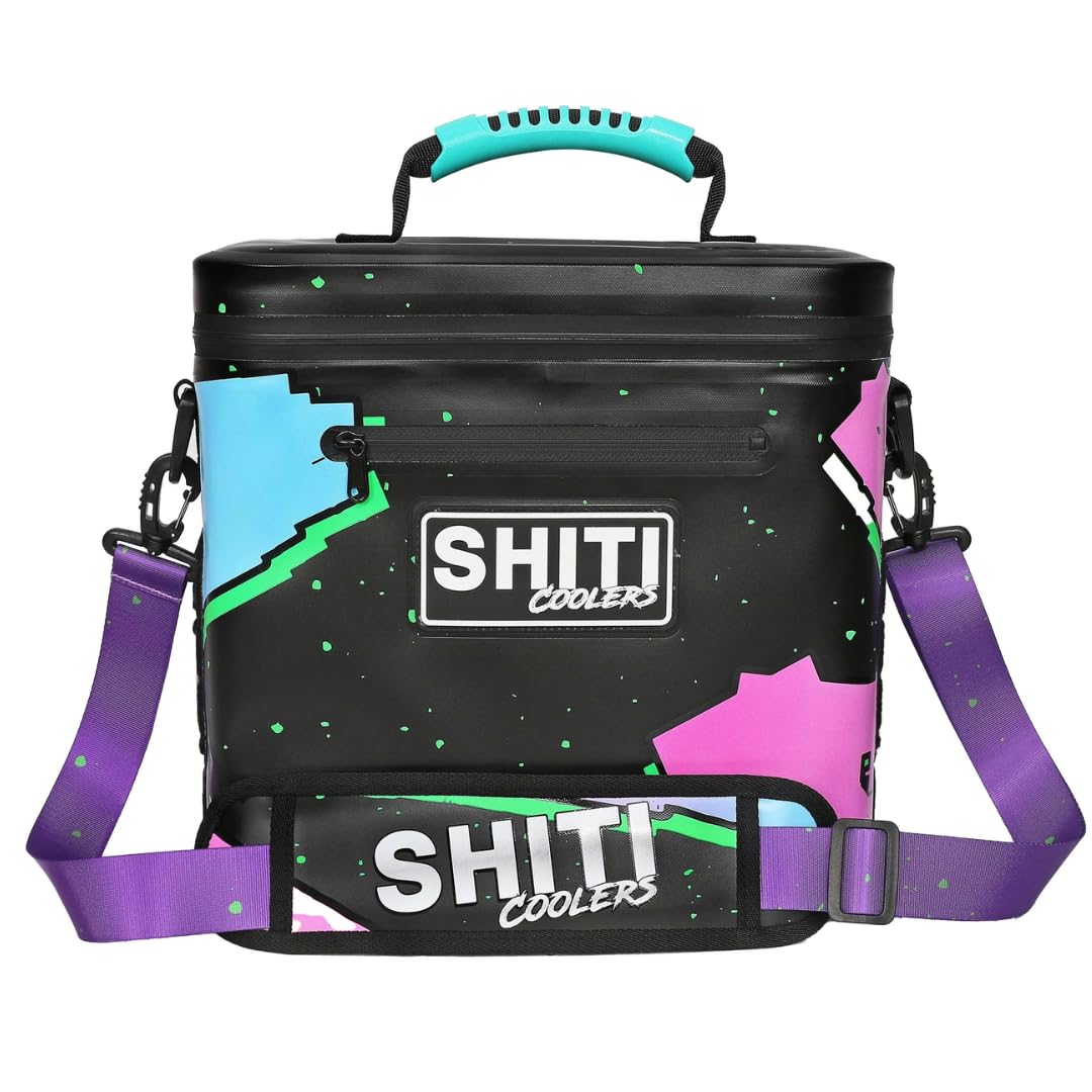 SHITI Coolers Backpack for Camping, Travel, Beach, Soft Lunch Box for Food, Drinks & Ice, Portable, Waterproof 24 Hr Insulated B
