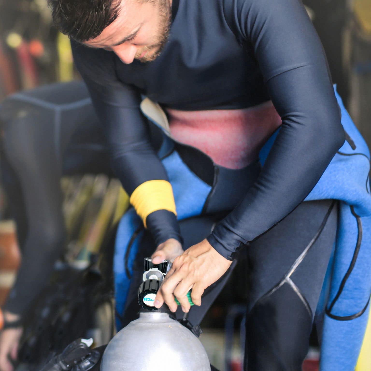 H2Odyssey Yoke Pressure Tester - Scuba Diving Gauge