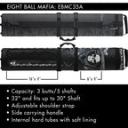 Eight Ball Mafia Ebmc35A Pool Cue Case