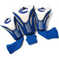 Team Golf Nhl Vancouver Canucks Contour Golf Club Headcovers (3 Count) Numbered 1, 3, & X, Fits Oversized Drivers, Utility, Resc