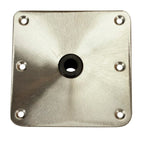 Springfield Kingpin 7'' X 7'' Stainless Steel Square Base (Threaded)