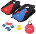 Himal Collapsible Portable Corn Hole Boards With 8 Cornhole Bean Bags (3 X 2-Feet)