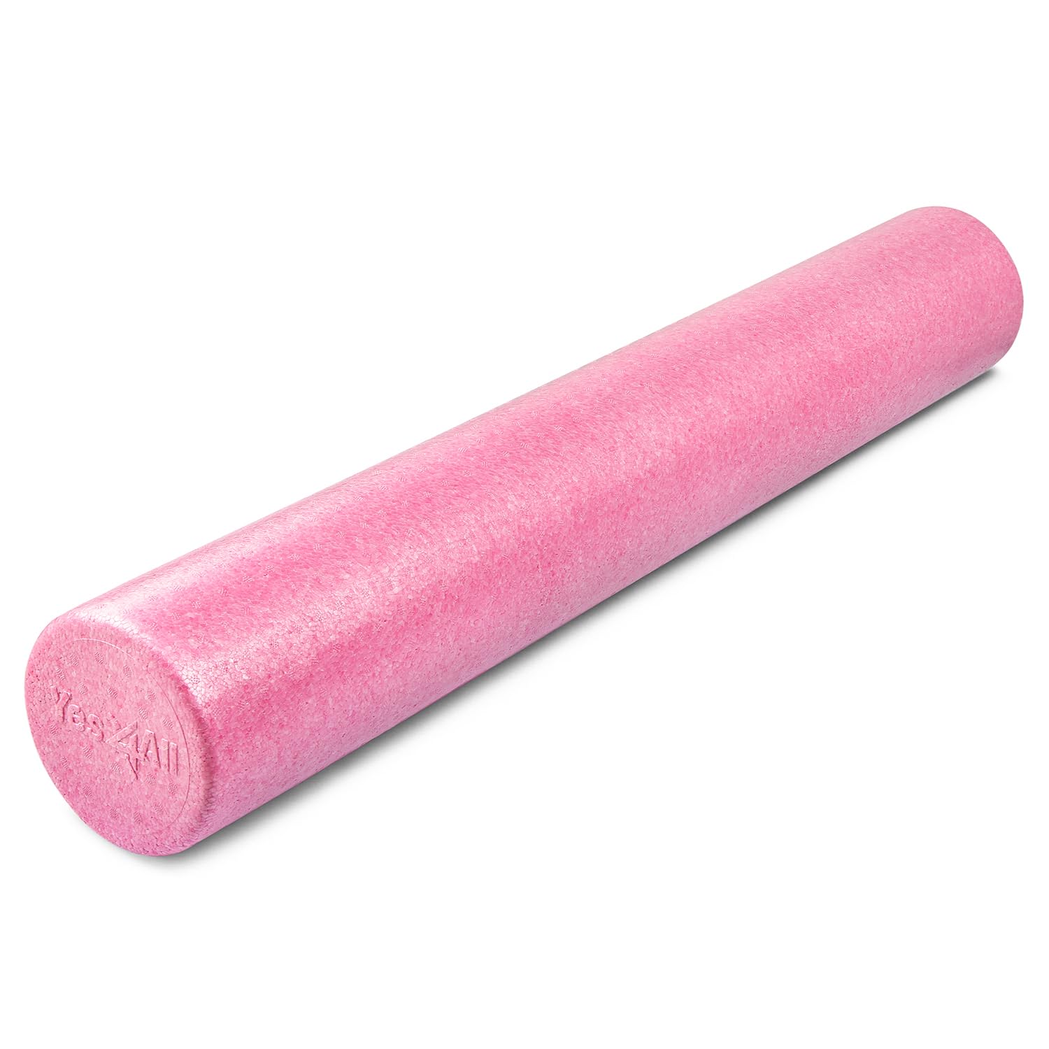 Yes4All High Density Foam Roller for Back, Variety of Sizes & Colors for Yoga, Pilates - Fuschia Rose - 36 Inches