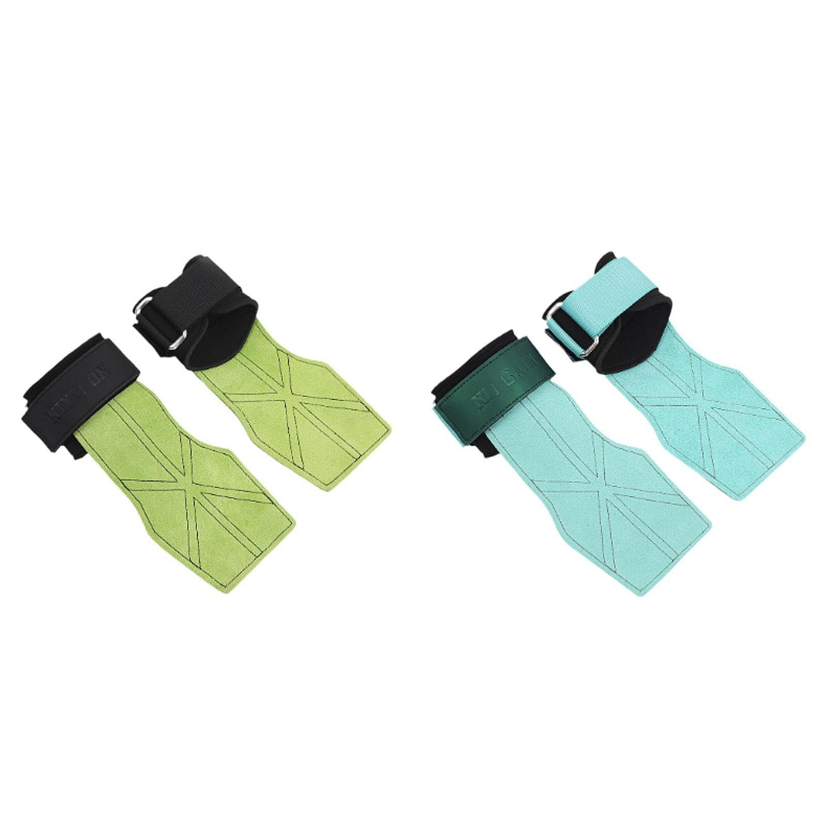 Calandis 2 Pieces Hand Grips For Weightlifting Pull Up Gloves For Functional Training Green | Hand Grippers | Fitness Equipment
