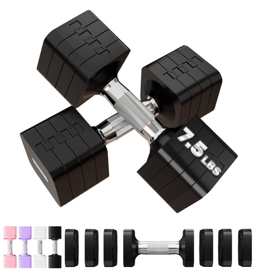 15LBS Adjustable Dumbbell Set, 4 in 1 Free Weights Dumbbells Set for Women Men Hand Weights Sets Adjust Dumbbell Weight Sets for