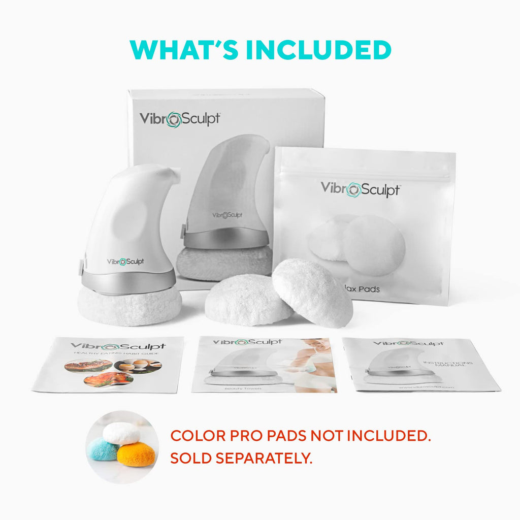 Vibro Sculpt Original Body Sculpting Massager - Handheld Toning Machine For Belly, Waist, Butt Arms, Legs