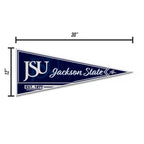 Rico Industries Ncaa Jackson State Tigers - Jsu Classic 12'' X 30'' Felt Wall D  Cor Pennant - Great For Home/Bed Room/Man Cave