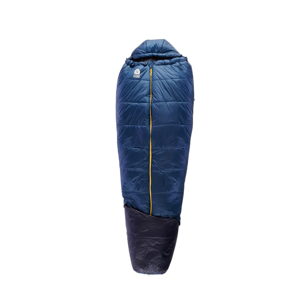 Sierra Designs Elemental 35 Quilt Sleeping Bag, 100% Recycled Synthetic Insulation, Sleeping Pad Clips (2023)