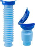 Swejos Portable Travel Toilet 750ml | Expandable Leakproof Emergency Urinal Bottle for Men Women & Kids | Foldable Car Travel Pe