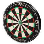 Viper Obsidian Black Official Competition Steel Tip Dartboard, Wdf Accredited With Staple-Free Razor-Thin Spider Wire, Self-Heal