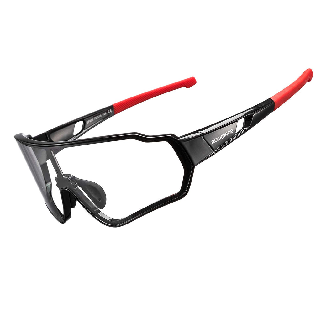 Rockbros Photochromic Sunglasses For Men Women Cycling Sunglasses Safety Sport Sunglasses Uv Protection Transitions Sunglasses D