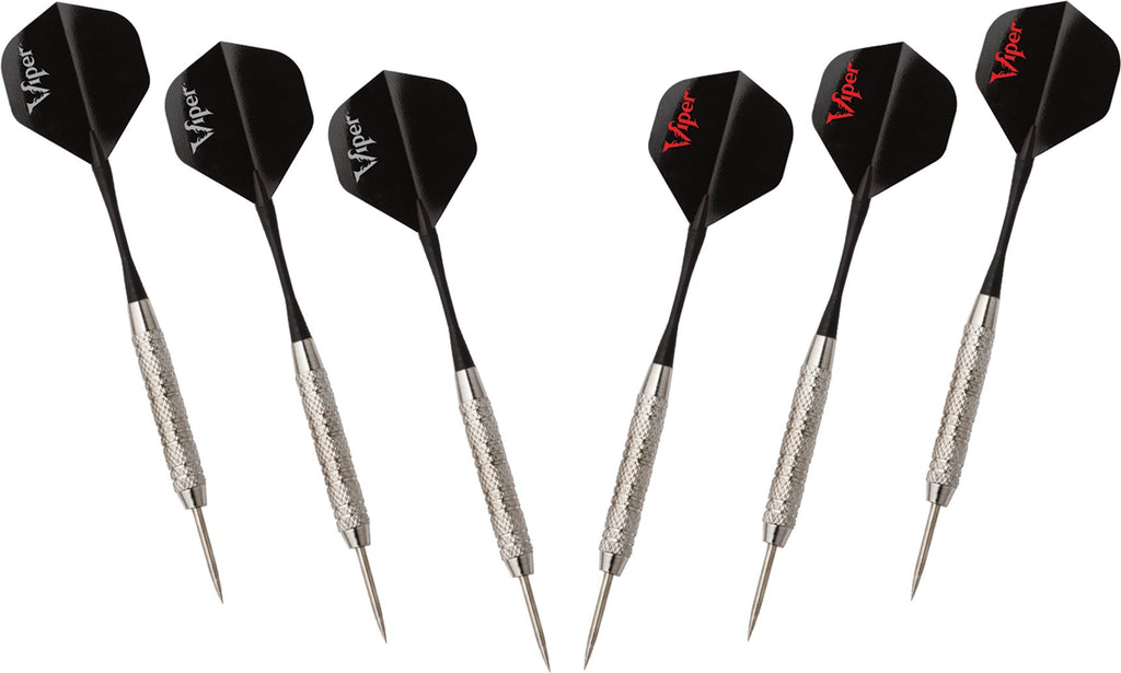 Viper By Gld Products Viper Vault Cabinet & Shot Sisal/Bristle Ready-To-Play Bundle: Elite Set (Shot King Dartboard, Darts, Shad
