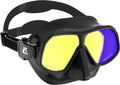 Cressi Rombo, Black/Black AG Yellow/Blue Lens