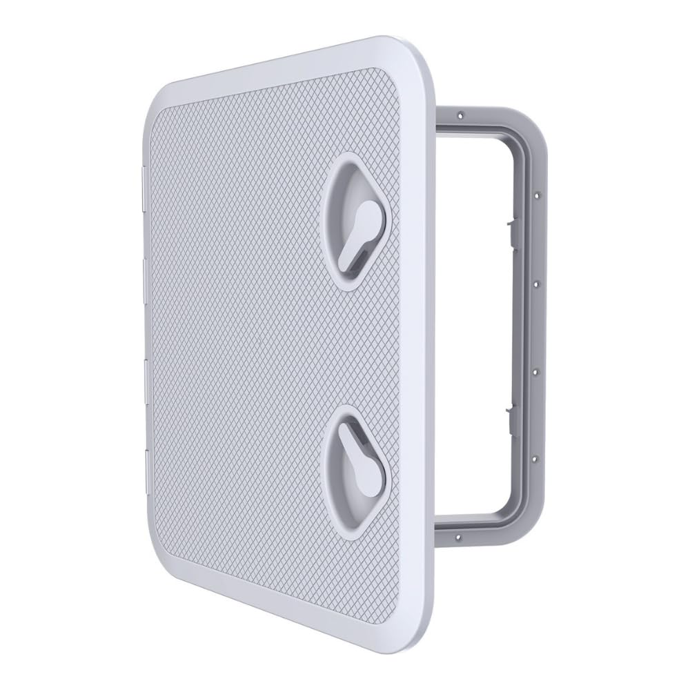 Seaflo Marine Boat Deck Access Hatch & Lid, 20'' L X 18'' W, White