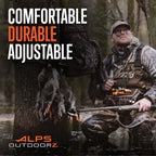 Alps Outdoorz Mesh Wetland Seat - Lightweight Hunting Chair With 360 Swivel, Aluminum Tubing, Adjustable Height, And Removable S