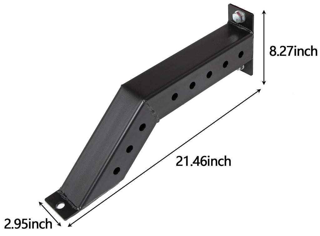 Fitvids 3    X 3    Power Cage Squat Rack Accessories, Stablizer, Black