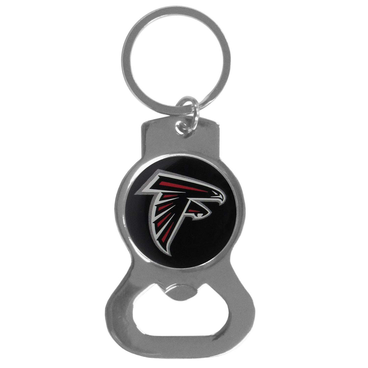 Nfl Siskiyou Sports Fan Shop Atlanta Falcons Bottle Opener Key Chain One Size Team Color,Black
