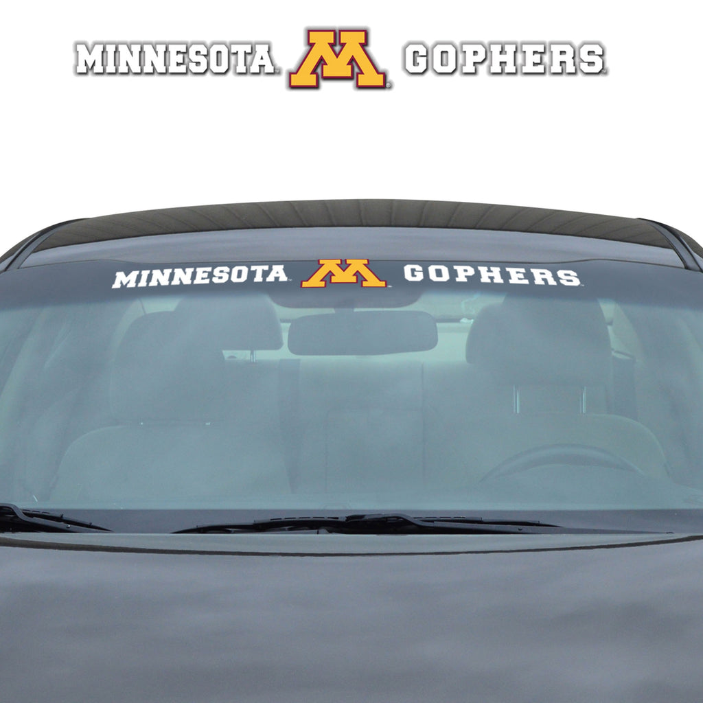 Fanmats, University Of Minnesota Windshield Decal